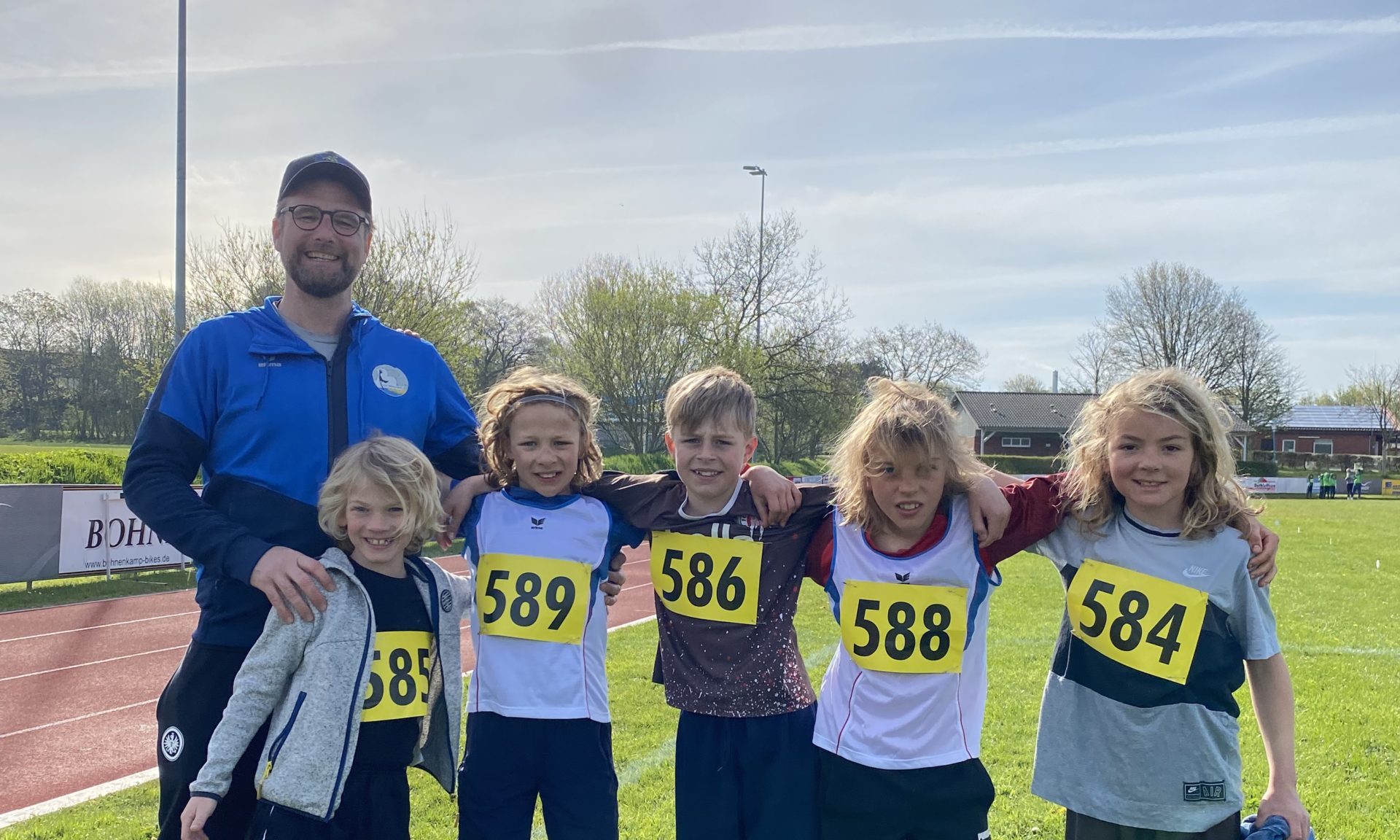 Leichtathleten des TSV Westerland erfolgreich in Bredstedt
