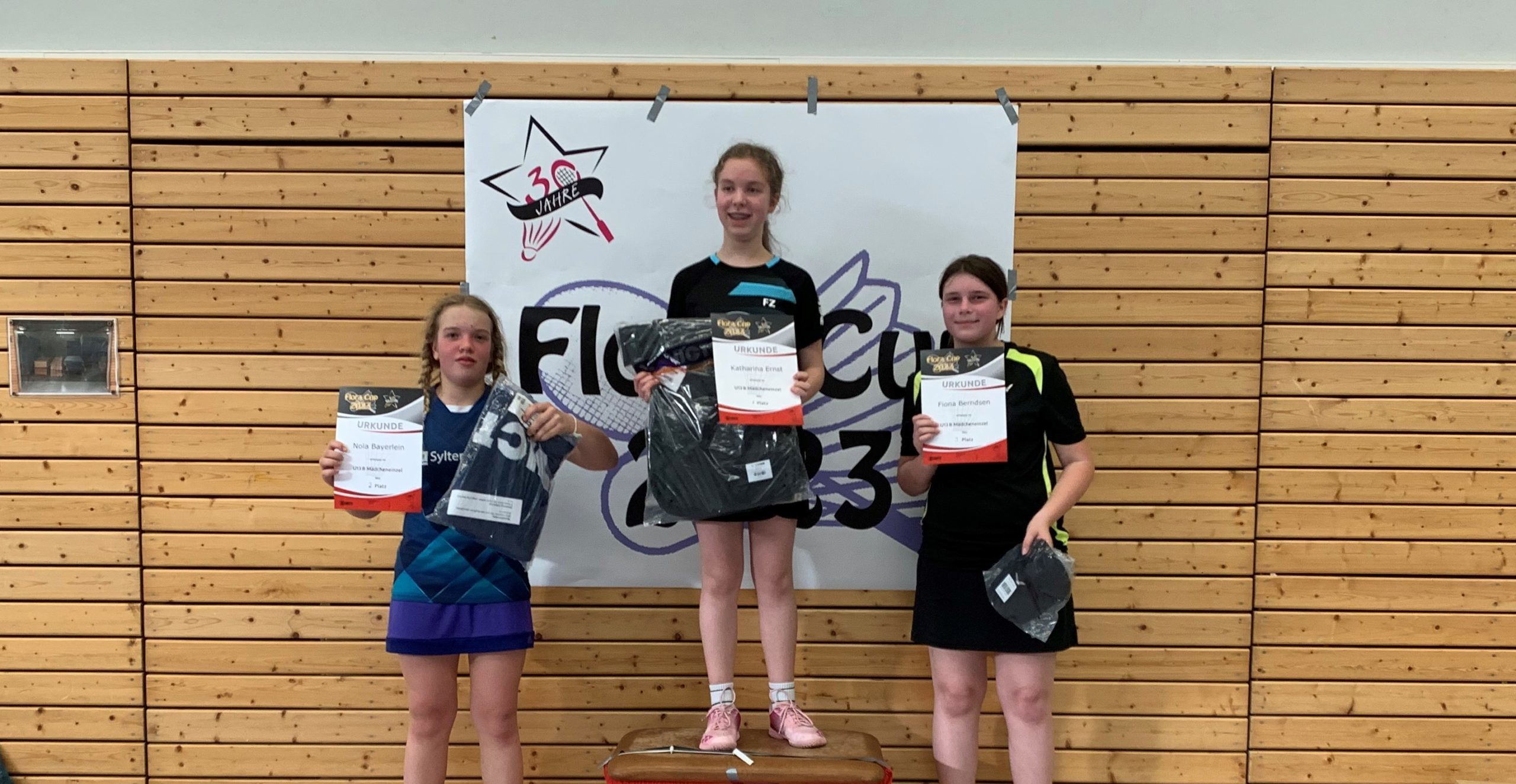 Nola Bayerlein holt Silber beim Flora Cup